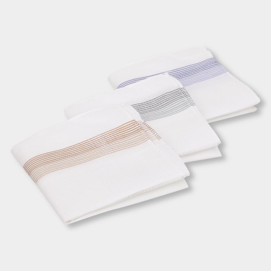 Men's Basic Hanky , Brown, large image number null