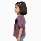 Girls' T-Shirt, बैंगनी, small image number null
