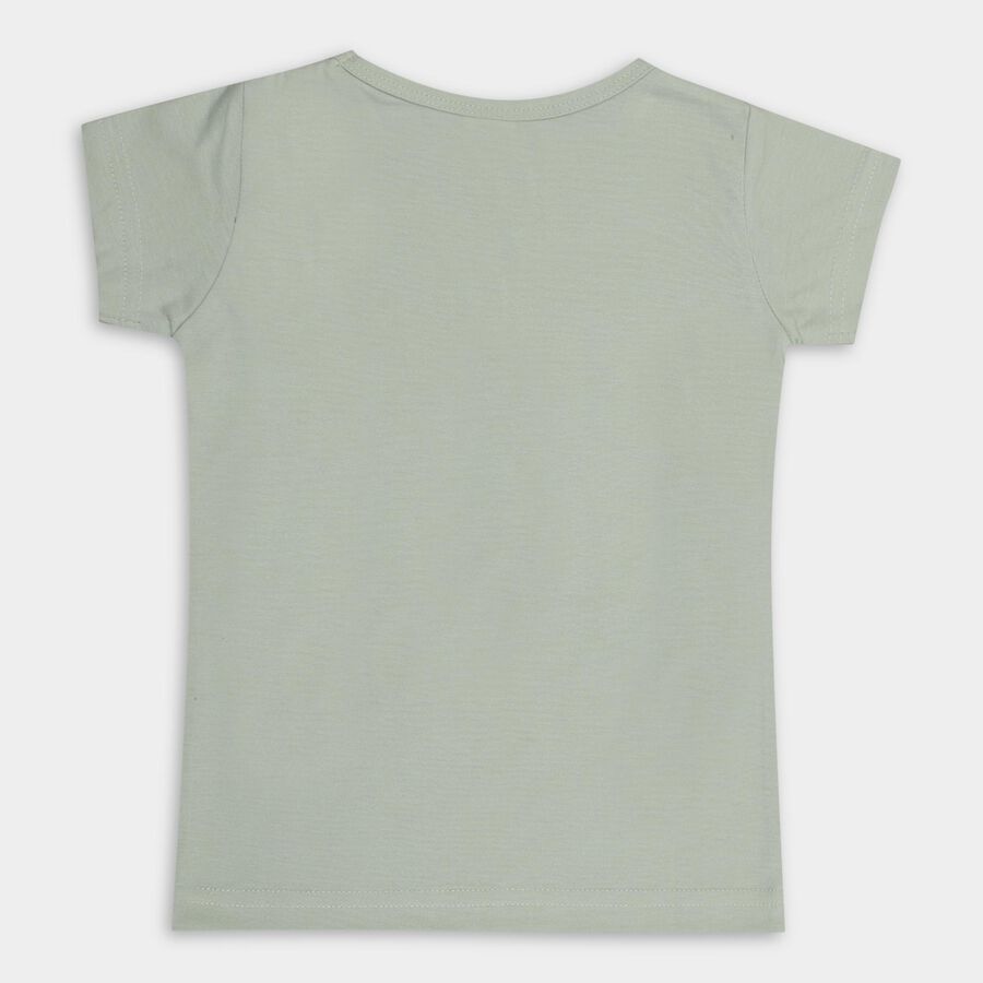Girls' T-Shirt , Light Green, large image number null