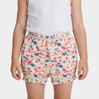 Girls Yellow Regular Fit Solid Bloomers, पीला, small