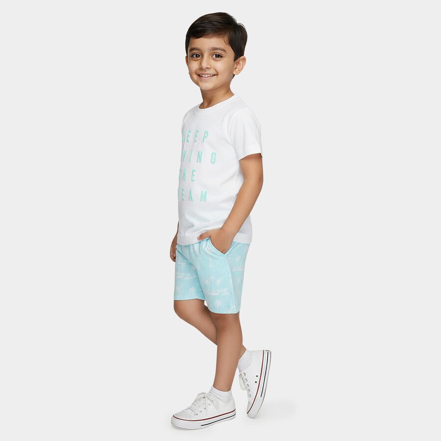 Boys' Knit Baba Suit, सफ़ेद, large