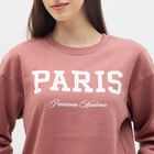 Ladies' Sweatshirt, गुलाबी, small image number null