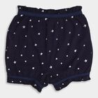Girl's Cotton All Over Printed Regular Navy Blue Bloomer, Navy Blue, small image number null