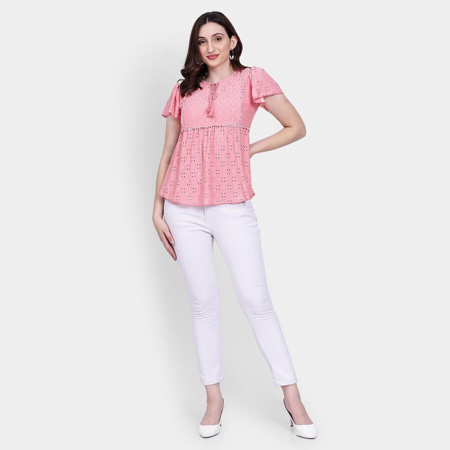 Ladies' Top , गुलाबी, large image number null