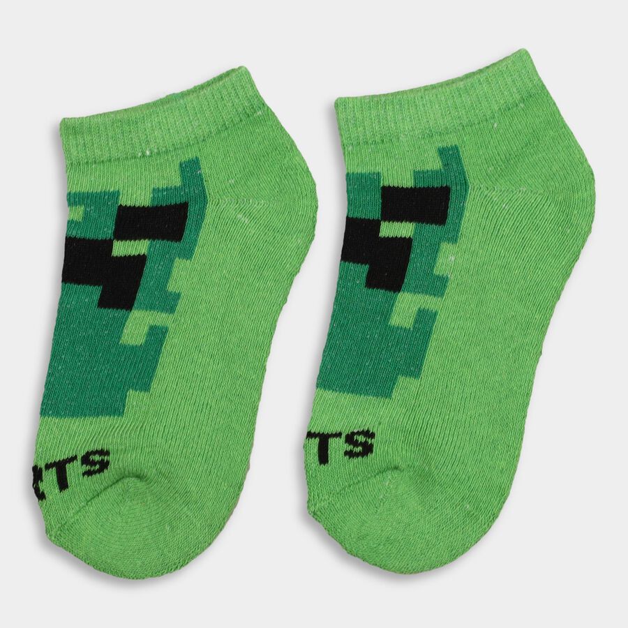Boys' Socks (Pack of 2), Light Green, large