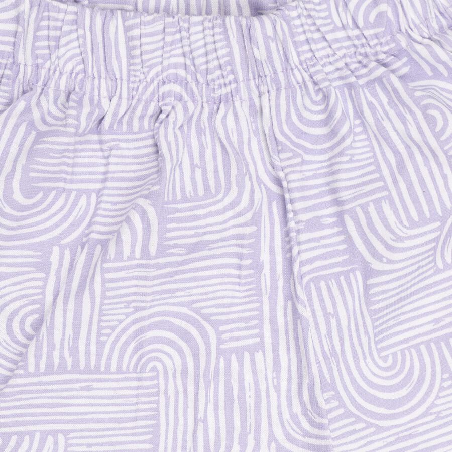 Girls' Pull Ups Shorts, Light Grey, large image number null