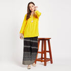 Printed Palazzo, काला, small image number null