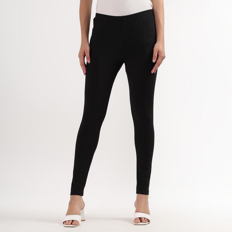 Ladies' Churidar , Black, large image number null