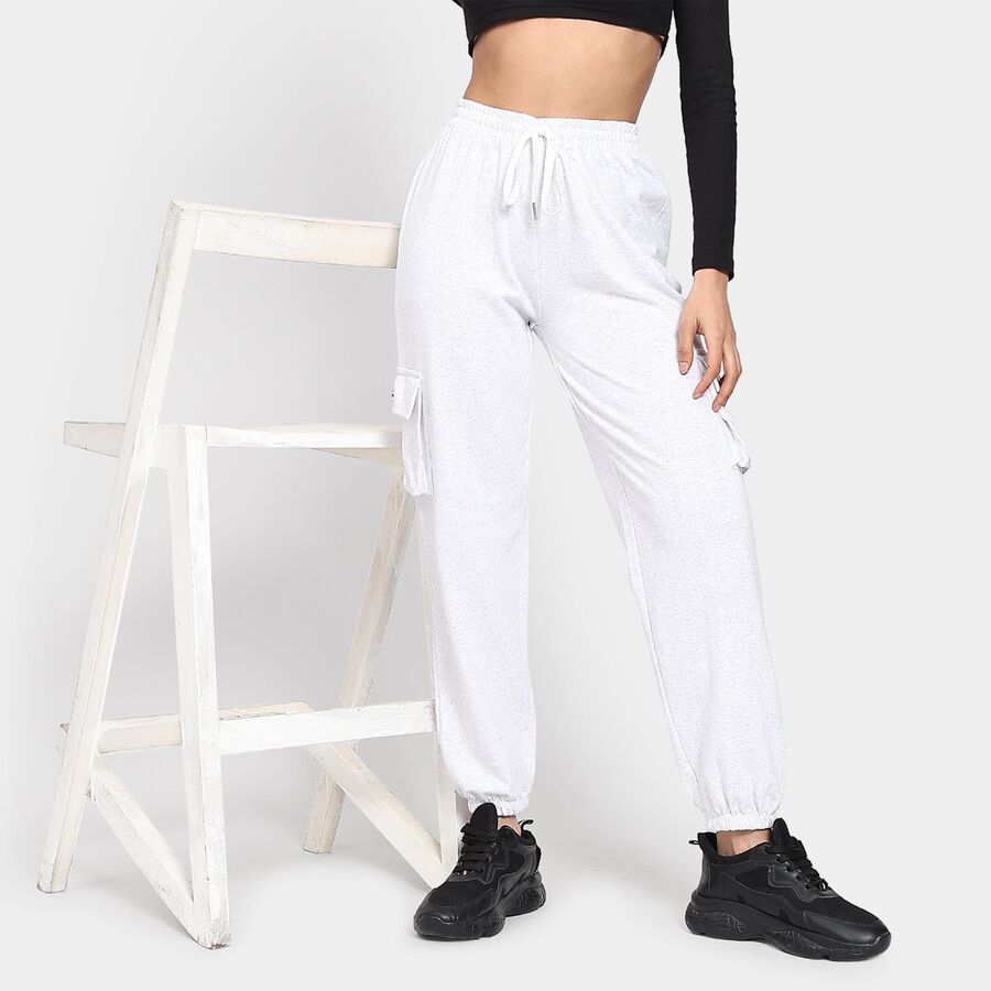 Ladies' Track Pants , मिश्रित मध्यम ग्रे, large image number null