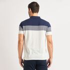 Men's Collared Half Sleeves T-Shirt , सफ़ेद, small image number null