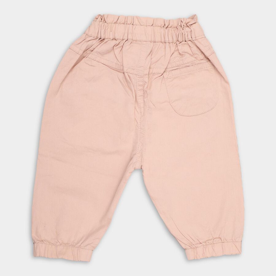 Infants' 100% Cotton Cotton Trousers , Pink, large image number null