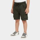 Boys' 100% Cotton Bermuda, गहरा हरा, small image number null