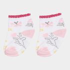 Infants Cotton Solid Socks, Pink, small image number null