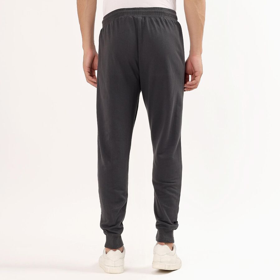 Unisex Charcoal Slim Fit Jogger Track Pants, गहरा ग्रे, large image number null