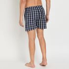 Men's 100% Cotton Boxers, नेवी ब्लू, small image number null