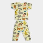 Infants' 100% Cotton Suit Night , Yellow, small image number null