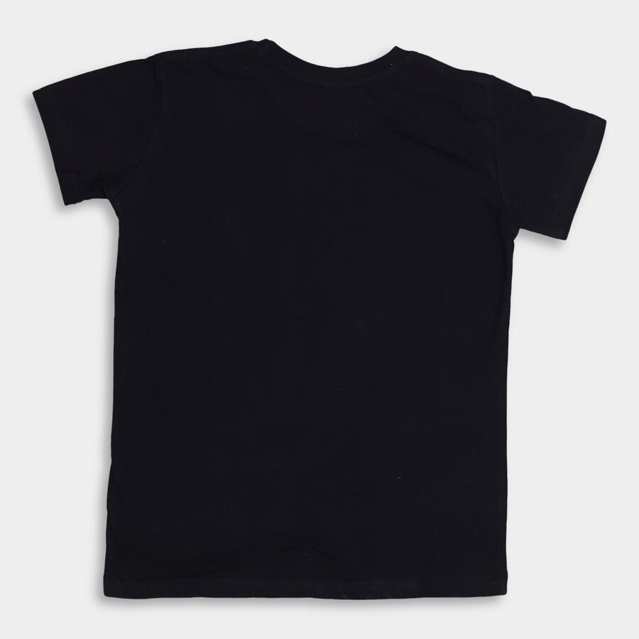 Boys' Half Sleeves T-Shirt , नेवी ब्लू, large image number null