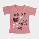 Girls' T-Shirt, Light Pink, small