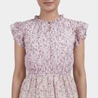 Women's Red A-Line Dress, Red, small