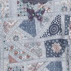 Girls Light Grey Round Neck Casual T-Shirt, Light Grey, small