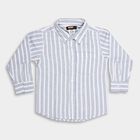 Boys' Casual Shirt, White, small image number null