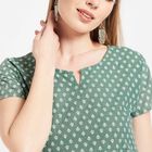 Cotton Straight Kurta, Olive, small image number null