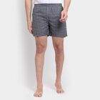 Men's 100% Cotton Boxers , काला, small image number null