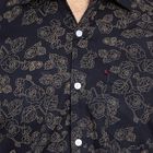 Cotton Casual Shirt, Navy Blue, small image number null