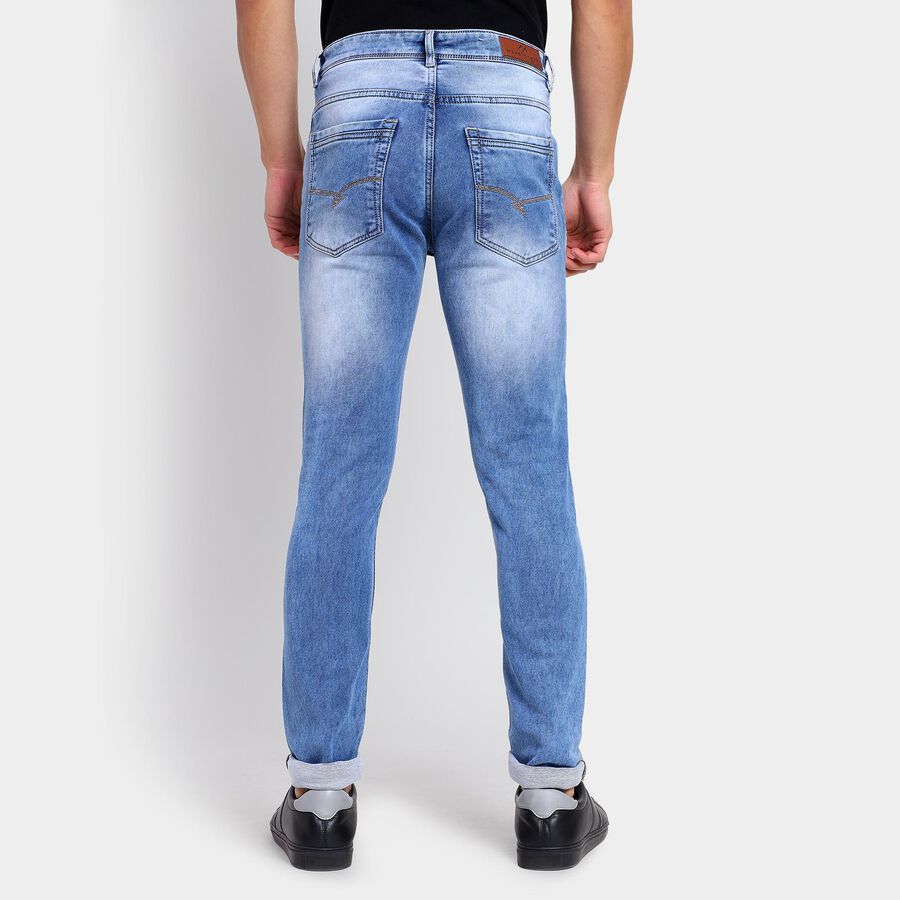 Men's Skinny Jeans , Light Blue, large image number null