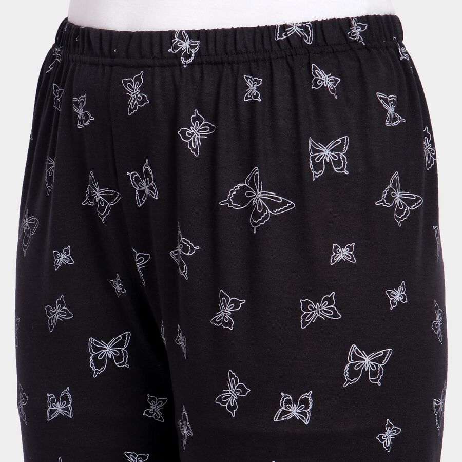 Ladies' Pyjama, काला, large image number null