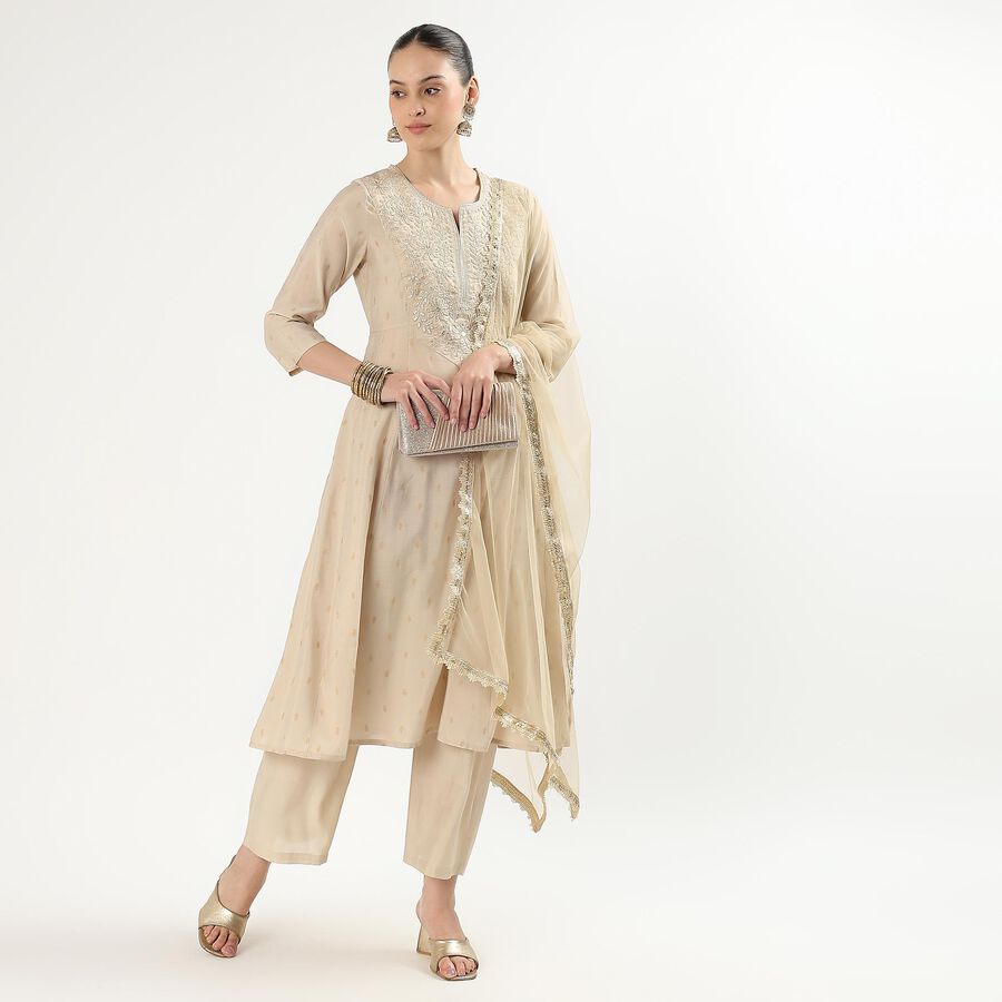 Ladies' Kurta, गहरा पीला, large image number null