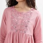 Ladies' Kurti , बैंगनी, small image number null