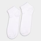 Men's Socks (Pack of 3), सफ़ेद, small