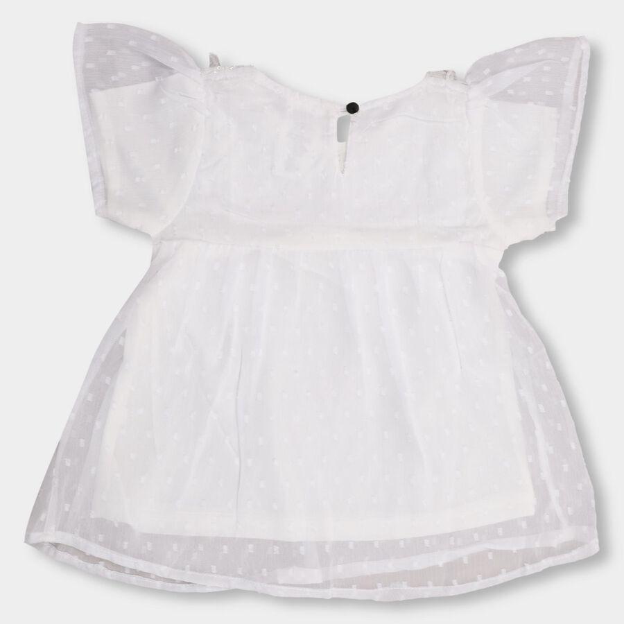 Girls' T-Shirt , सफ़ेद, large image number null
