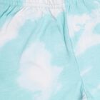 Girls' 100% Cotton Capri Set, Aqua, small image number null