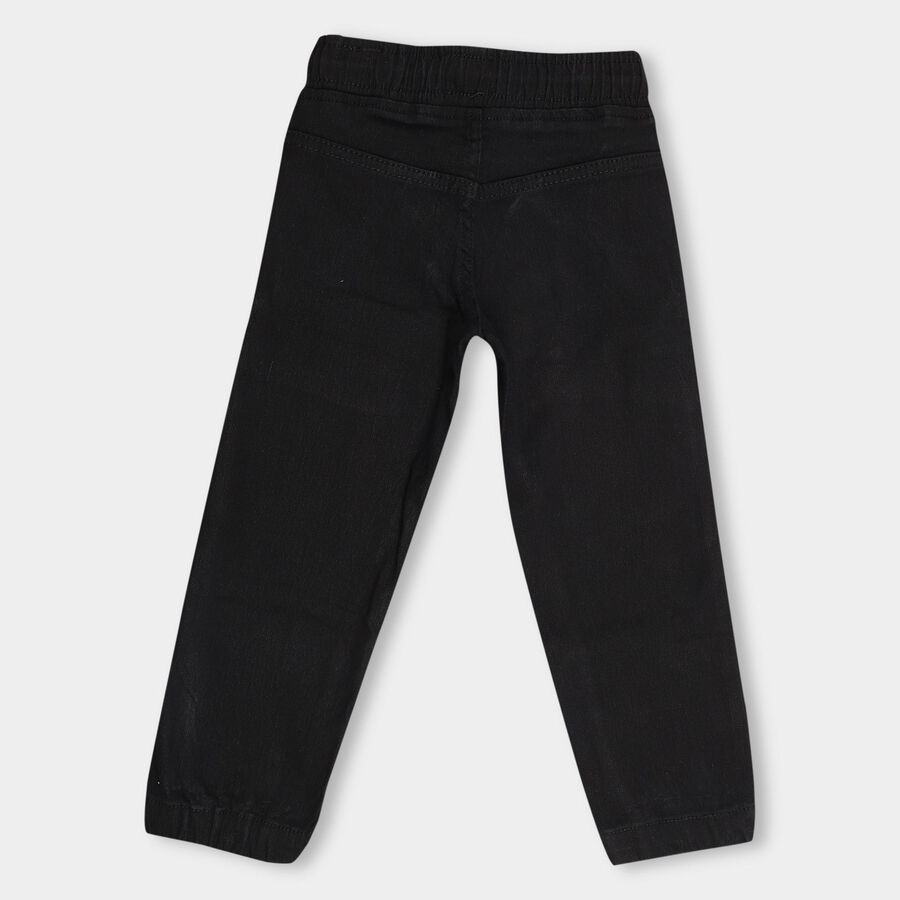 Boys' Basic Jeans, Black, large