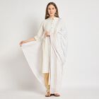 Ladies' Dupatta , सफ़ेद, small image number null