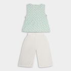 Girls' Capri Set , Light Green, small image number null