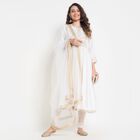 Ladies' Ethnic Set, Off White, small image number null