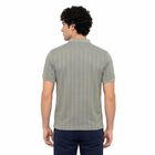 Men's Grey Polo Neck Polo T-Shirt, गहरा ग्रे, small