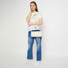 Ladies' Round Neck T-Shirt, Off White, small image number null