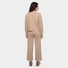 Women Beige Track suit, Beige, small