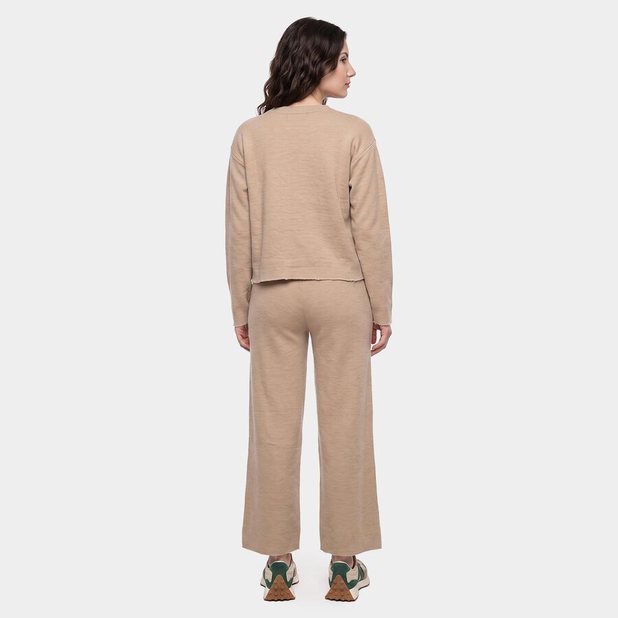 Women Beige Track suit, Beige, large