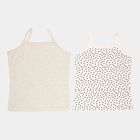 Printed Vest, Beige, small image number null