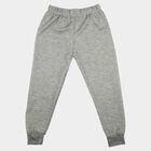 Boys' Melange Mid Grey Long Johns Thermal, Melange Mid Grey, small