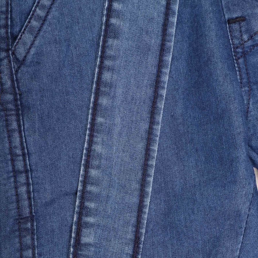 Girls Jogger Pull Ups Jeans, Mid Blue, large image number null