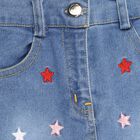 Girls' Skirt , मध्यम नीला, small image number null