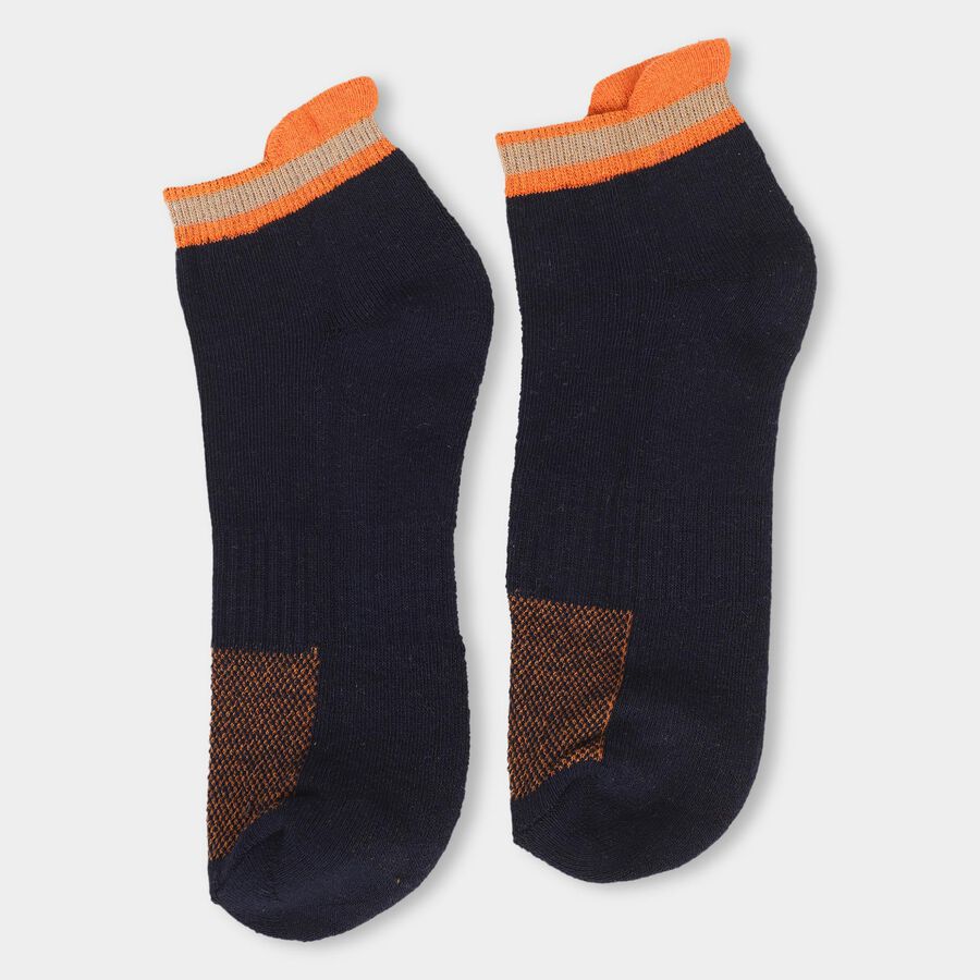 Men's Socks (Pack of 3), नेवी ब्लू, large image number null