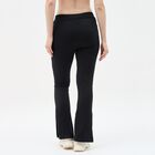 Women's Black Regular Fit Track Pants, Black, small