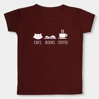 Girls' T-Shirt, Wine, small image number null